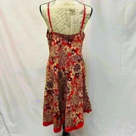 Jackpot Floral Women’s Midi Dress Size Medium - Picture 6 of 11